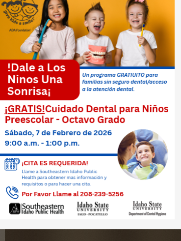 Atención dental gratuita desde preescolar hasta octavo grado
